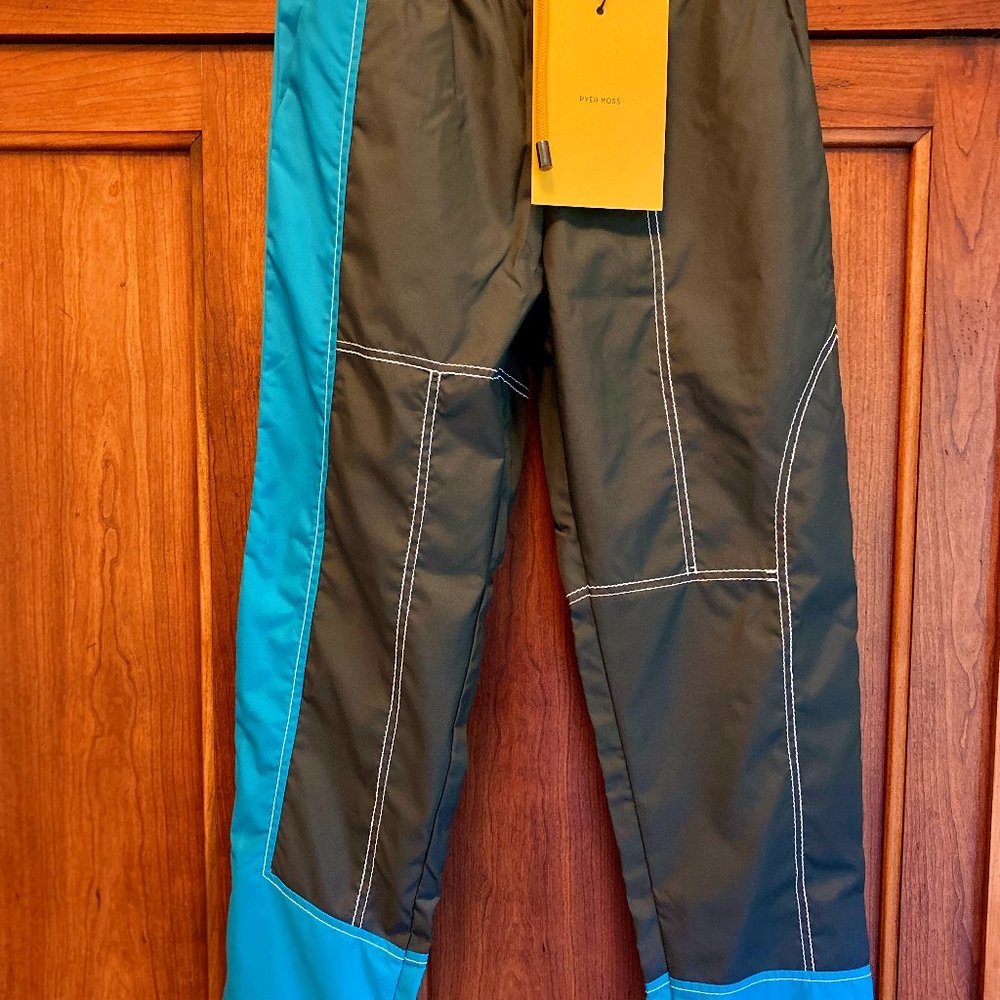Nylon Parachute Pants_Limited Edition Pyer Moss in collaboration with Hennessy